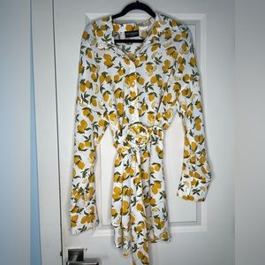 Kittenish Lemon Dress
